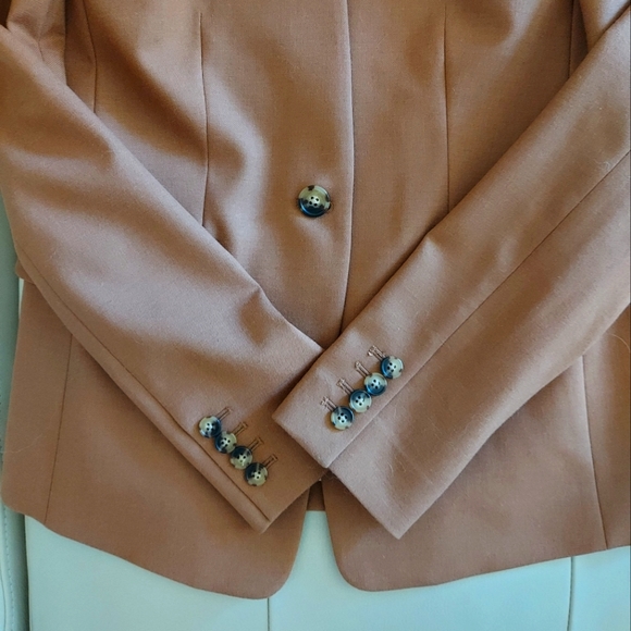 J. CREW New Regent Wool Flannel Blazer - 6 Tall - Picture 7 of 10